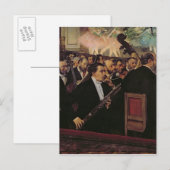 Edgar Degas | Het Opera Orchestra, c.1870 Briefkaart (Voorkant / Achterkant)