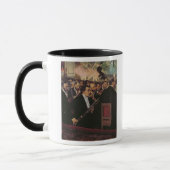 Edgar Degas | Het Opera Orchestra, c.1870 Mok (Links)