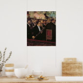 Edgar Degas | Het Opera Orchestra, c.1870 Poster (Keuken)