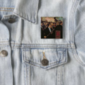 Edgar Degas | Het Opera Orchestra, c.1870 Vierkante Button 5,1 Cm (In situ)
