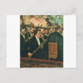 Edgar Degas Het Orchestra van de Opera Briefkaart (Voorkant)