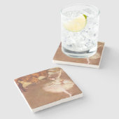 Edgar Degas Het Star-Onderzetter Stenen Onderzetter (Zijkant)