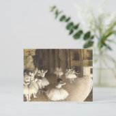 Edgar Degas | Hoorzitting in ballet Briefkaart (Staand voorkant)