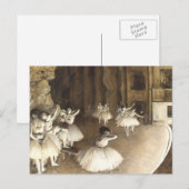 Edgar Degas | Hoorzitting in ballet Briefkaart (Voorkant / Achterkant)