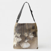 Edgar Degas | Hoorzitting in ballet Crossbody Tas (Achterkant)