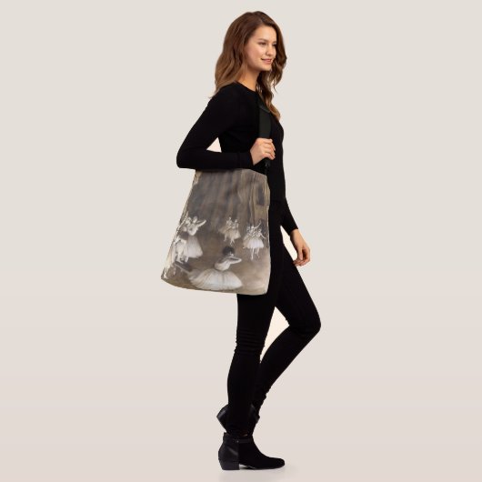 Edgar Degas | Hoorzitting in ballet Crossbody Tas (Op model)