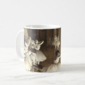 Edgar Degas | Hoorzitting in ballet Koffiemok (Voorkant links)