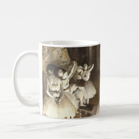 Edgar Degas | Hoorzitting in ballet Koffiemok (Links)