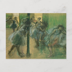 Edgar Degas   Hoorzittingen met dansers Briefkaart