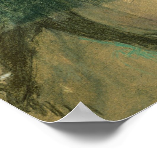 Edgar Degas | Hoorzittingen met dansers Poster (Hoek)