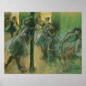 Edgar Degas | Hoorzittingen met dansers Poster (Voorkant)