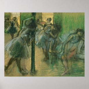 Edgar Degas   Hoorzittingen met dansers Poster