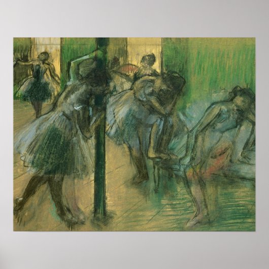 Edgar Degas | Hoorzittingen met dansers Poster (Voorkant)