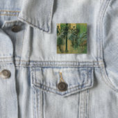 Edgar Degas | Hoorzittingen met dansers Vierkante Button 5,1 Cm (In situ)