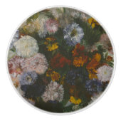Edgar Degas Impressionisme Flower Bouquet Painting Keramische Knop (Voorkant)