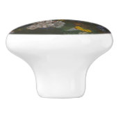 Edgar Degas Impressionisme Flower Bouquet Painting Keramische Knop (Zijkant)