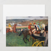 Edgar Degas - In de Reizen Bedankkaart (Voorkant / Achterkant)