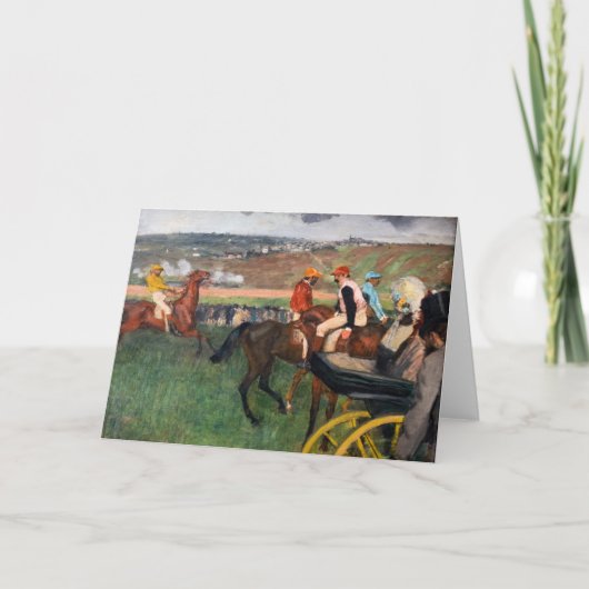 Edgar Degas - In de Reizen Kaart (Voorkant)