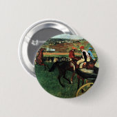Edgar Degas, in de Reizen Ronde Button 5,7 Cm (Voorkant /achterkant)