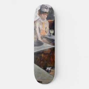 Edgar Degas - In een café / De Absint Persoonlijk Skateboard