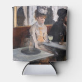 Edgar Degas - in een cafe / de Absinthe Blikjeskoeler (Voorkant)