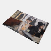 Edgar Degas - in een cafe / de Absinthe Deurmat (Schuin)