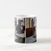 Edgar Degas - in een cafe / de Absinthe Koffiemok (Center)