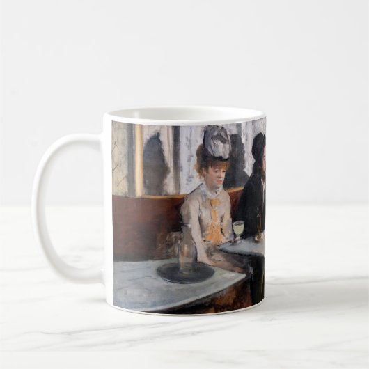 Edgar Degas - in een cafe / de Absinthe Koffiemok (Links)