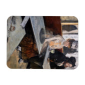 Edgar Degas - in een cafe / de Absinthe Magneet (Horizontaal)