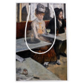 Edgar Degas - in een cafe / de Absinthe Medium Cadeauzakje (Voorkant)