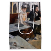 Edgar Degas - in een cafe / de Absinthe Medium Cadeauzakje (Achterkant)