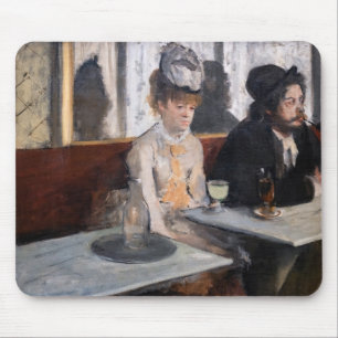 Edgar Degas - in een cafe / de Absinthe Muismat