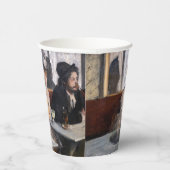 Edgar Degas - in een cafe / de Absinthe Papieren Bekers (Rechts)