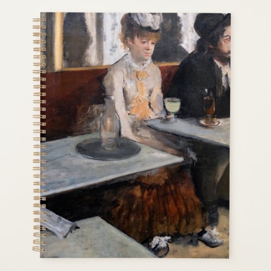 Edgar Degas - in een cafe / de Absinthe Planner (Voorkant)