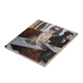 Edgar Degas - in een cafe / de Absinthe Tegeltje (Zijkant)