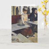 Edgar Degas | in een Koffie, of de Alsem Kaart (Gele Bloem)