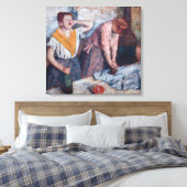 Edgar Degas - Ironing voor vrouwen Canvas Afdruk (Insitu (Slaapkamer))