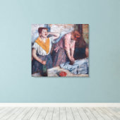 Edgar Degas - Ironing voor vrouwen Canvas Afdruk (Insitu (Houten vloer))