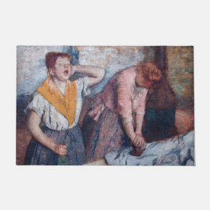 Edgar Degas - Ironing voor vrouwen Deurmat