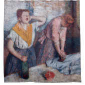 Edgar Degas - Ironing voor vrouwen Douchegordijn (Voorkant)