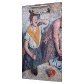 Edgar Degas - Ironing voor vrouwen Klembord (Links)