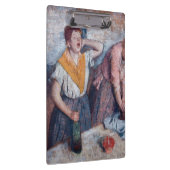 Edgar Degas - Ironing voor vrouwen Klembord (Rechts)