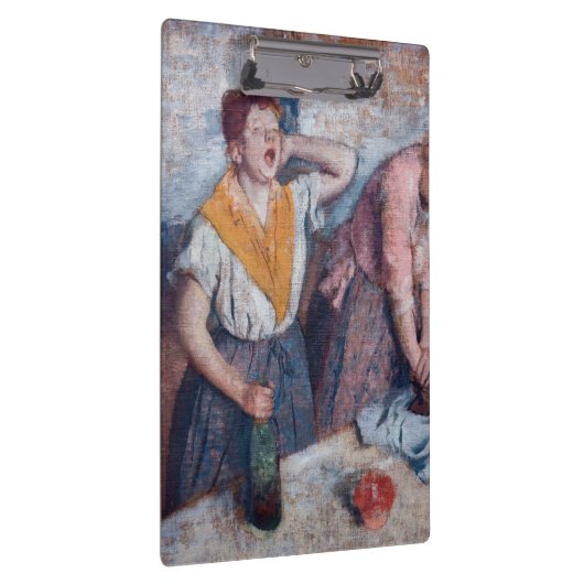 Edgar Degas - Ironing voor vrouwen Klembord (Rechts)