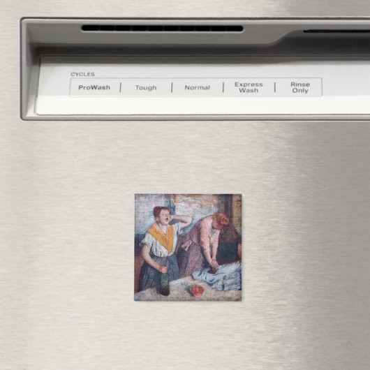 Edgar Degas - Ironing voor vrouwen Magneet (Insitu (Vaatwasser))