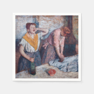Edgar Degas - Ironing voor vrouwen Servet