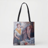 Edgar Degas - Ironing voor vrouwen Tote Bag (Voorkant)