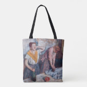 Edgar Degas - Ironing voor vrouwen Tote Bag (Achterkant)