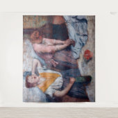 Edgar Degas - Ironing voor vrouwen Wandkleed (Voorkant)