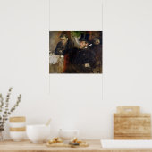 Edgar Degas | Jeantaud, Linet en Laine, 1871 Poster (Keuken)