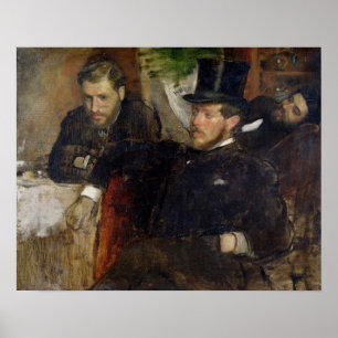 Edgar Degas   Jeantaud, Linet en Laine, 1871 Poster
